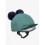 LeMieux Mini Double Pom Hat Silk - Navy/Aloe