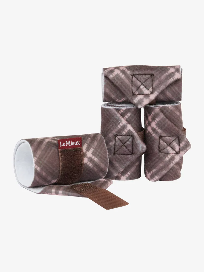 LeMieux Toy Pony Heritage Bandages - Cocoa-1