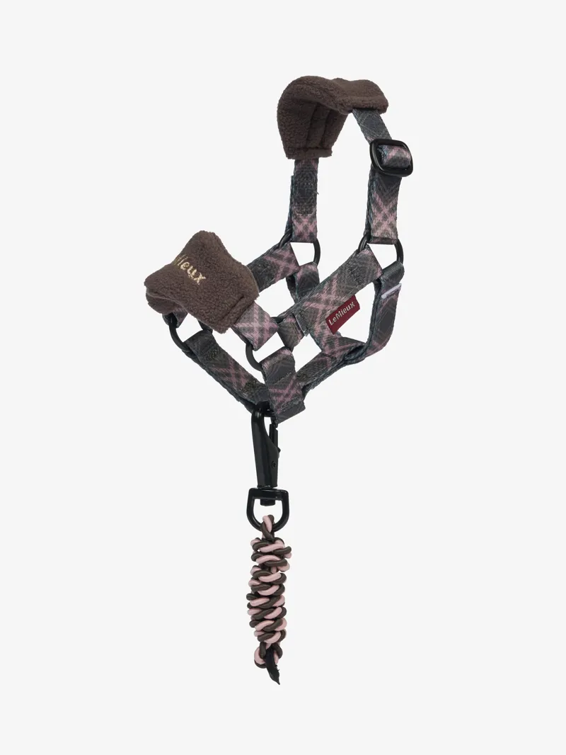 LeMieux Toy Pony Heritage Vogue Headcollar and Leadrope - Cocoa