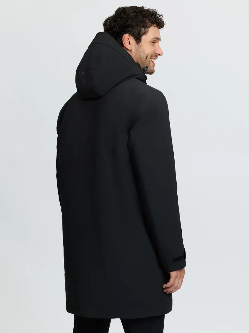 LeMieux Mens Waterproof Training Coat - Black-2