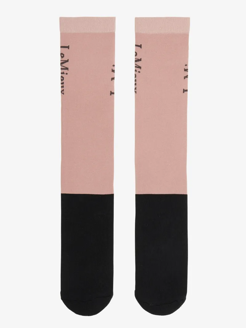 LeMieux Competition Socks 2 pack - Wild Rose-1
