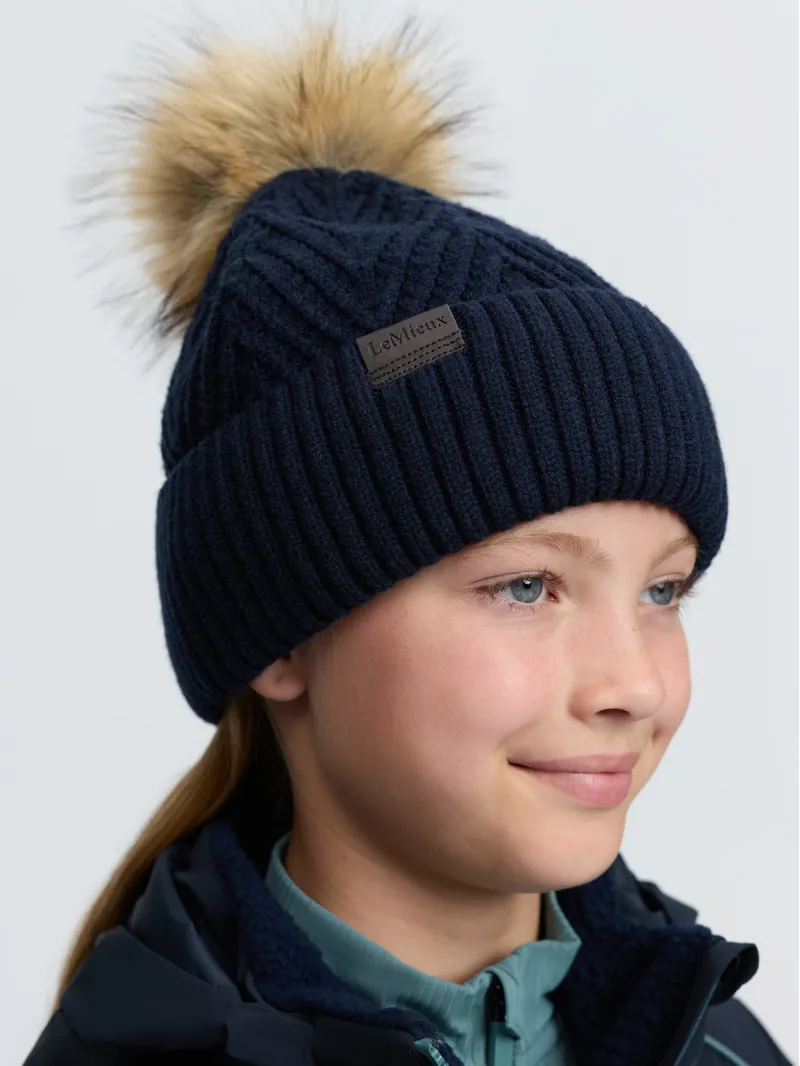 LeMieux Clara Kinit Beanie - Navy