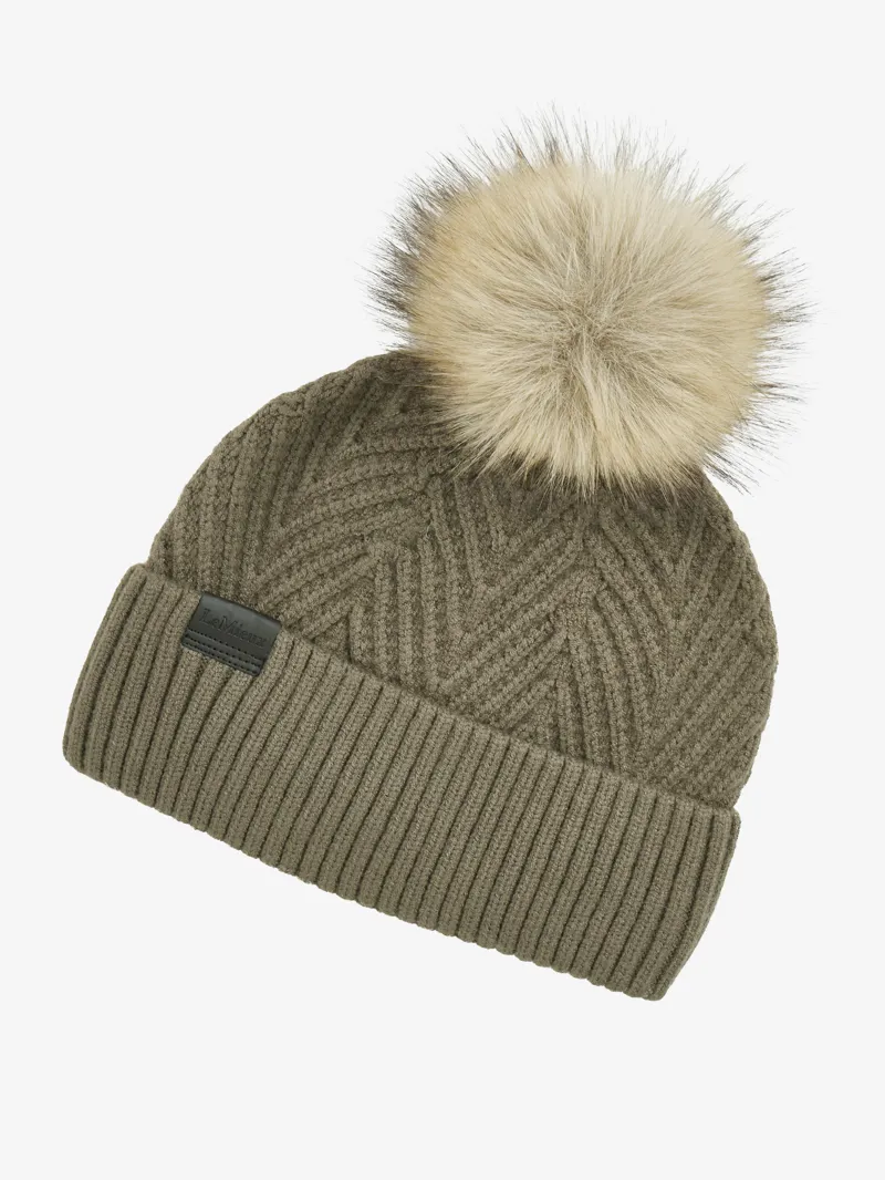 LeMieux Clara Knit Beanie - Willow Green-2