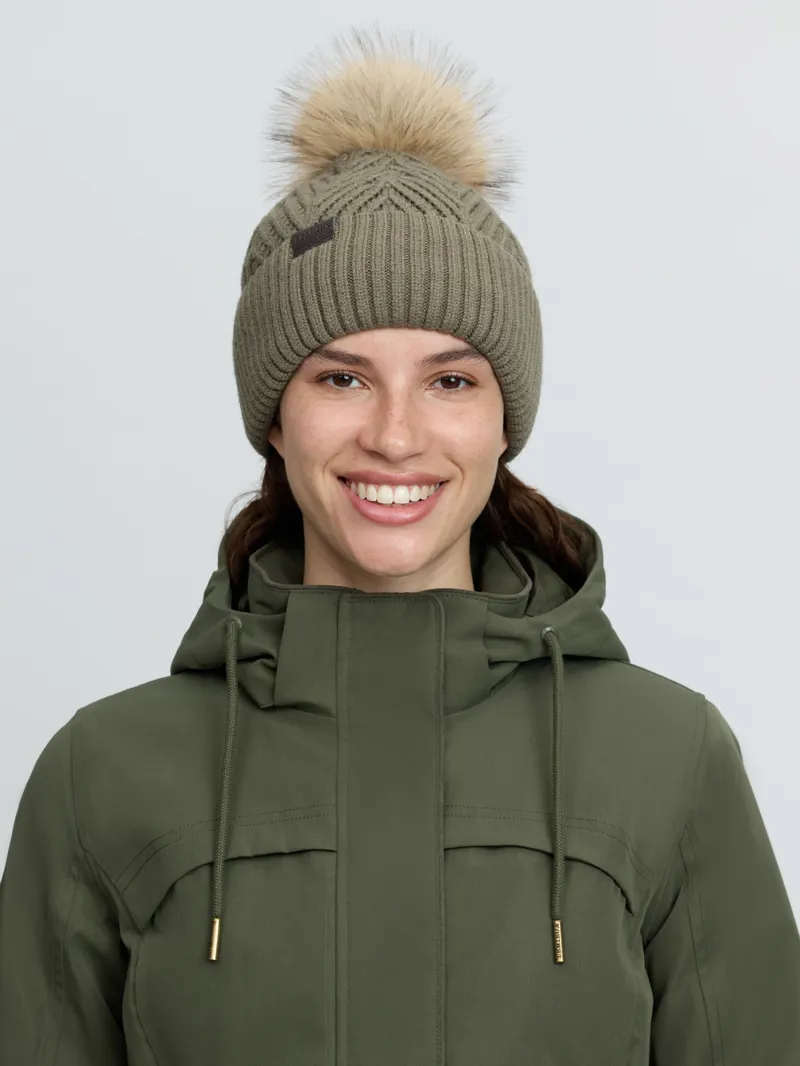 LeMieux Clara Knit Beanie - Willow Green
