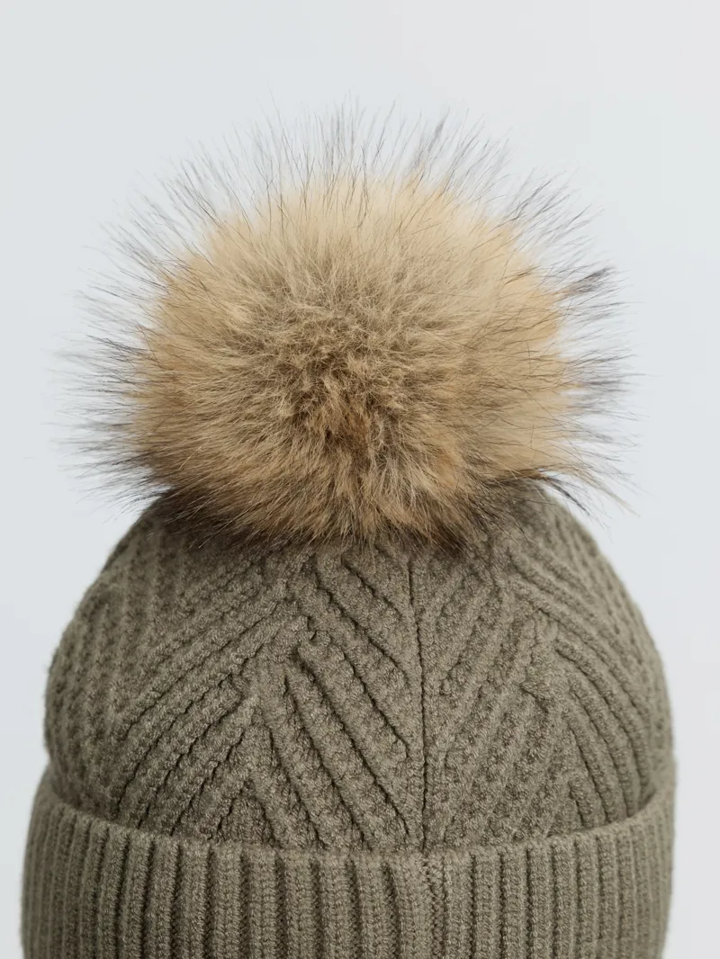 LeMieux Clara Knit Beanie - Willow Green-1