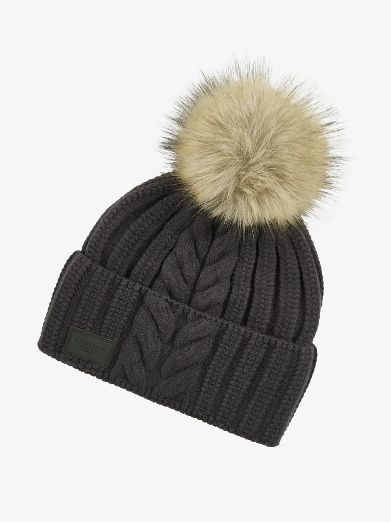 LeMieux Heritage Beanie - Cocoa-1