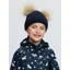LeMieux Mini Double Pom Beanie - Navy