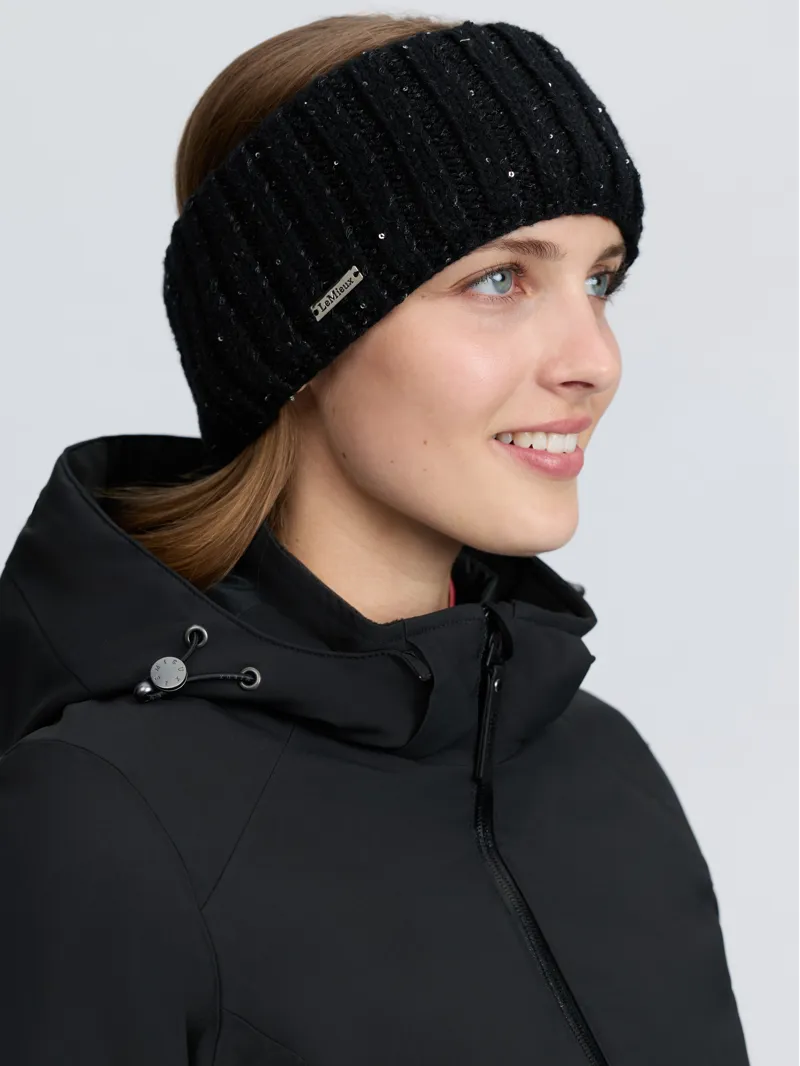 LeMieux Bernie Sequin Headband  - Black