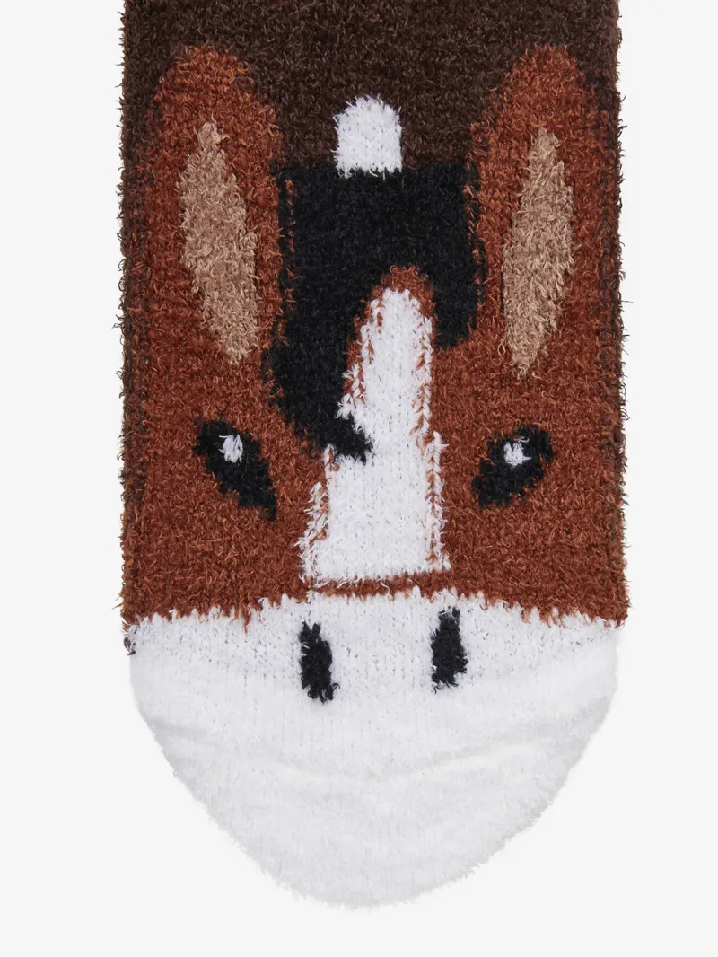 LeMieux Fluffy Character Socks - Titan-2
