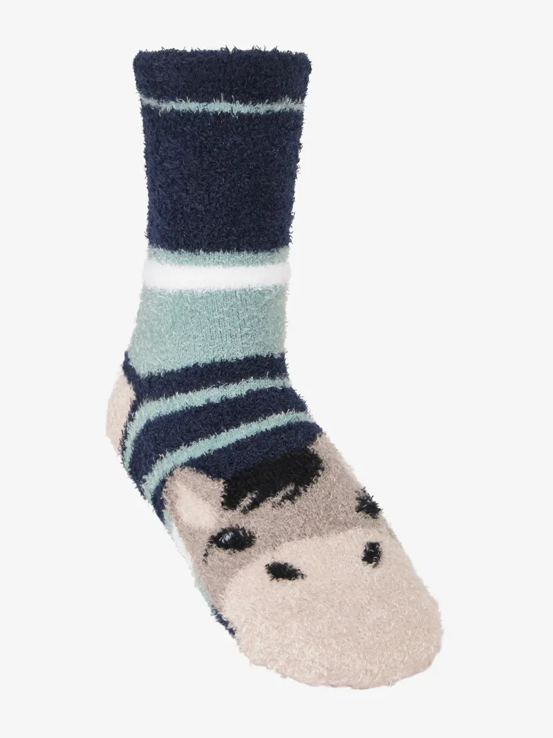 LeMieux Mini Fluffy Character Socks - Oakie