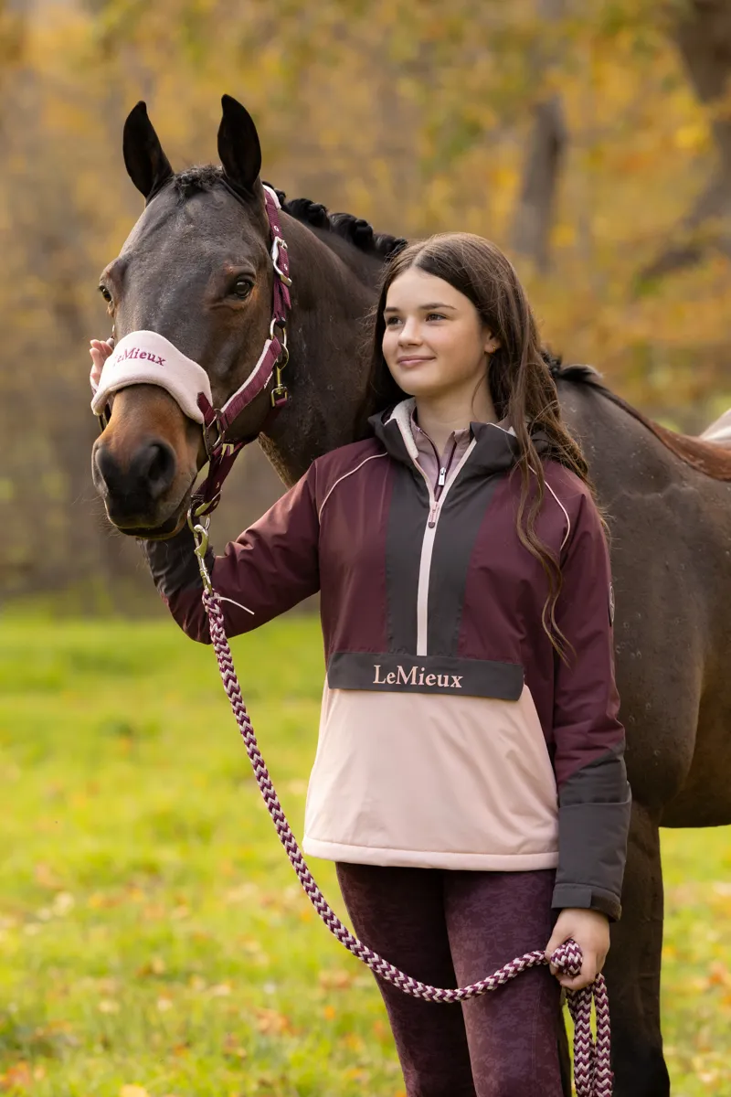 LeMieux Young Rider Bailey Waterproof Anorak Bramble-8