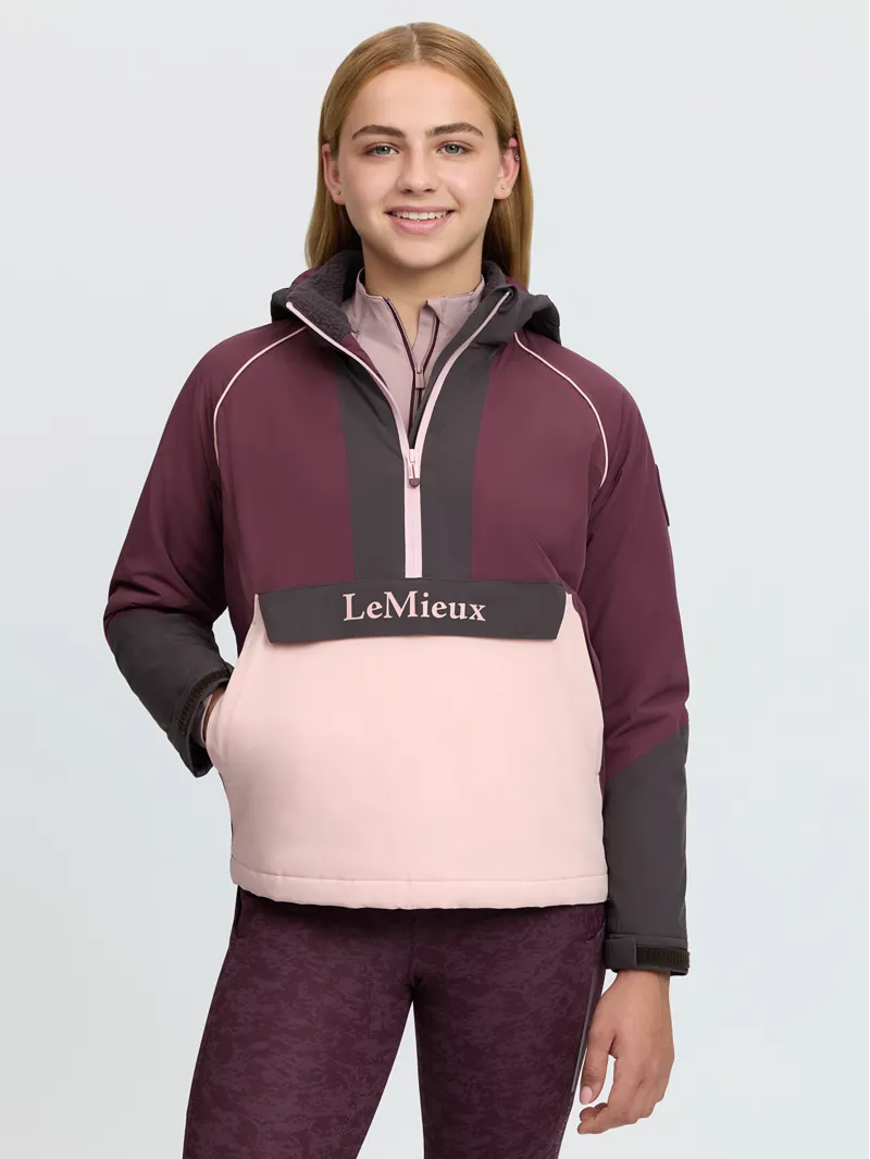 LeMieux Young Rider Bailey Waterproof Anorak Bramble