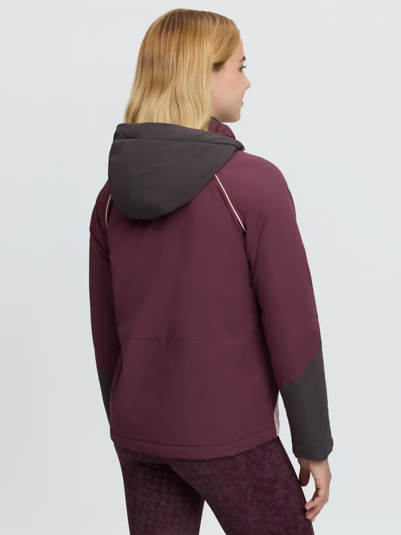 LeMieux Young Rider Bailey Waterproof Anorak Bramble-1