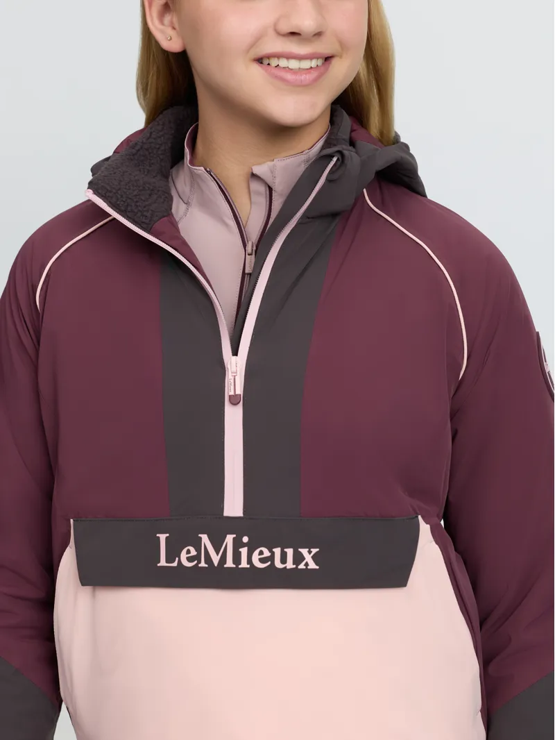 LeMieux Young Rider Bailey Waterproof Anorak Bramble-6