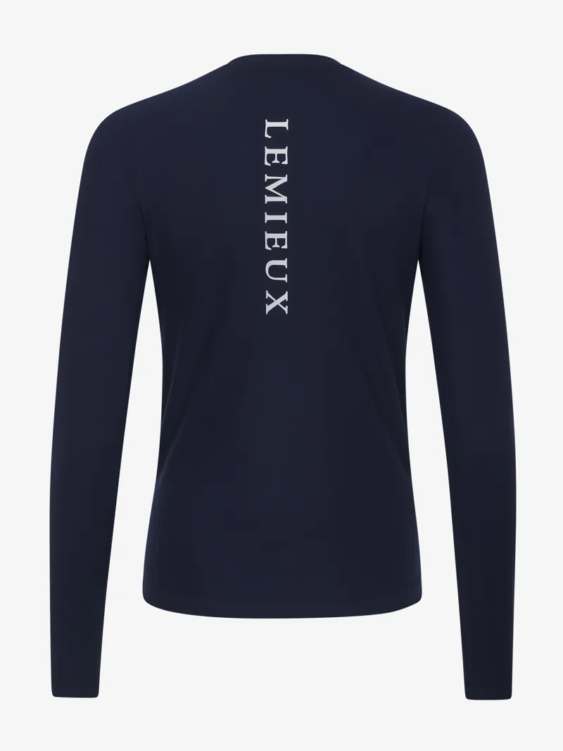 LeMieux Long Sleeve Sports Tee Navy-6