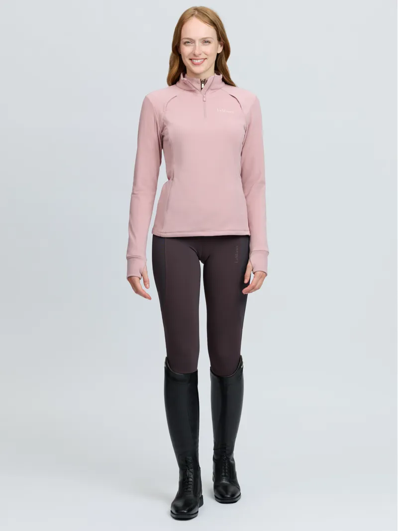 LeMieux Frances Quarter Zip Fleece Wild Rose-5