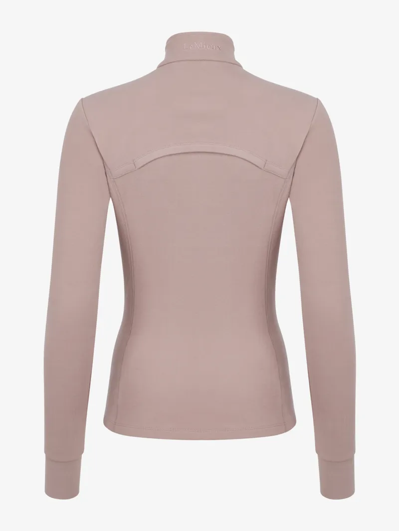 LeMieux Frances Quarter Zip Fleece Wild Rose-7