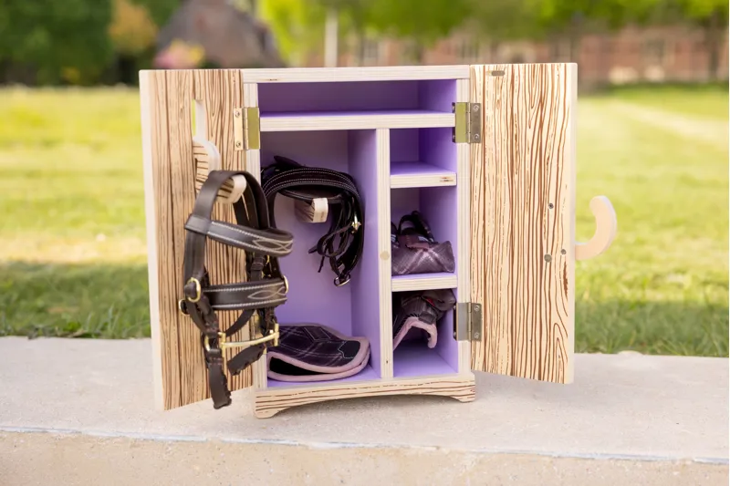 LeMieux Toy Pony Tack Locker Wooden