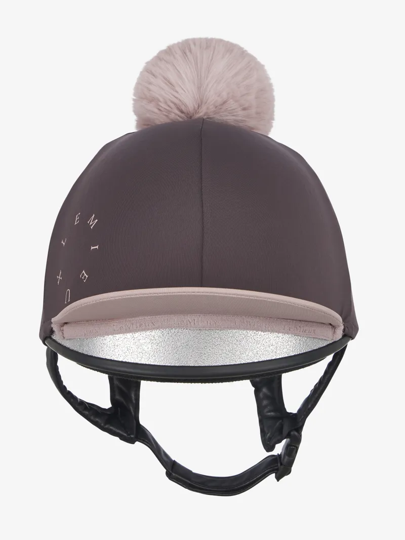 LeMieux Classique Pom Hat Silk - Cocoa
