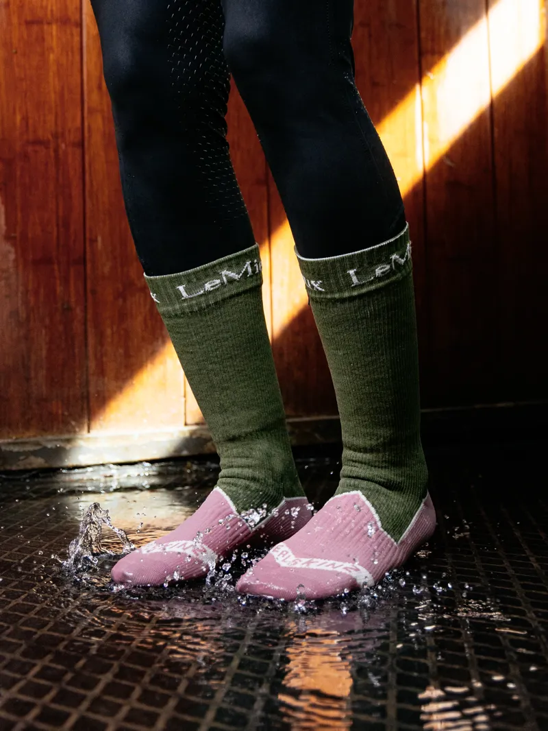 LeMieux x Sealskinz Waterproof Socks - Olive
