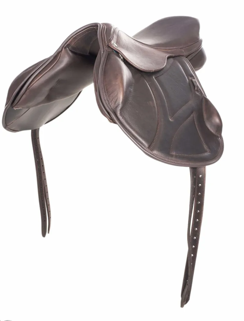 Ideal Impala Pro Jump Saddle - Brown-2