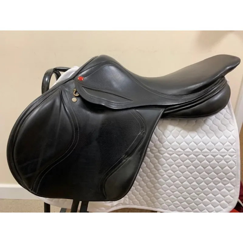 JP2310 Ideal Jump Saddle 17.5inch Medium Fit - Brown