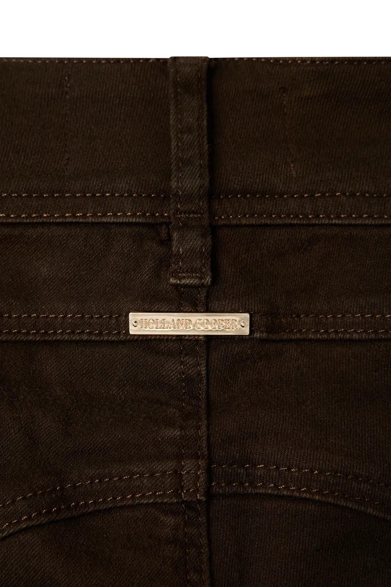 Holland Cooper Jodpur Jean- Chocolate-4