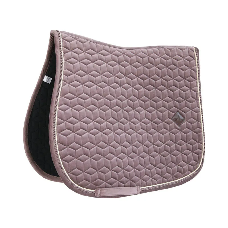 Kentucky Velvet Saddle Pad Jumping - Light Purple 