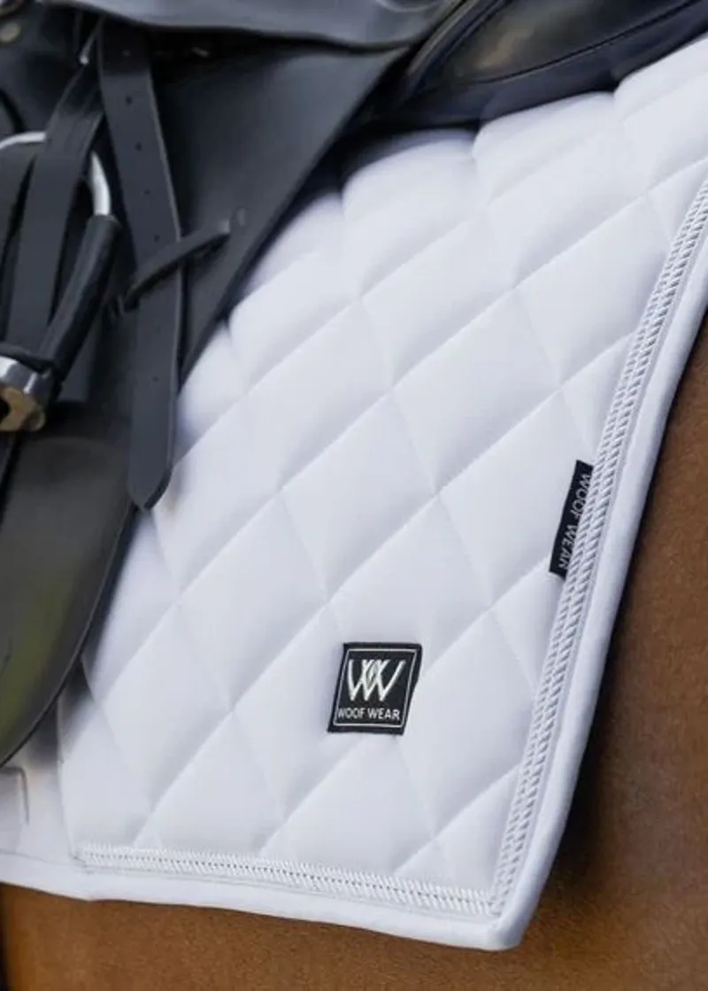 Vision Aura Dressage Pad - White