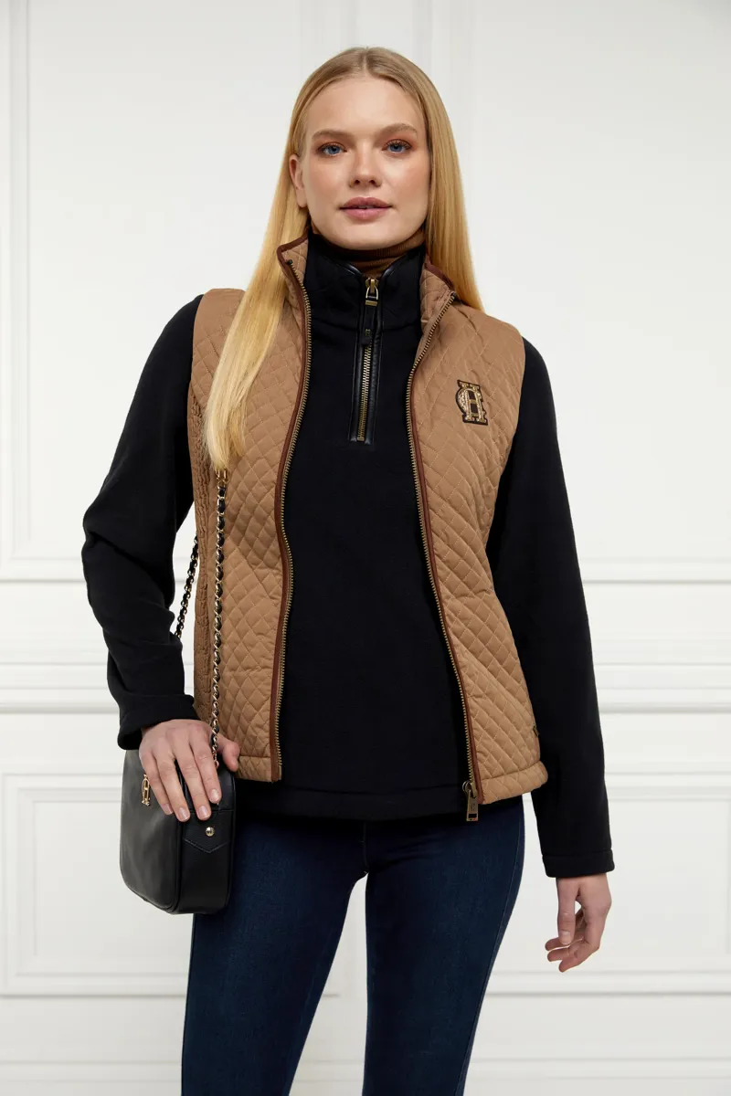 Holland Cooper Country Fleece Half Zip - Black-2