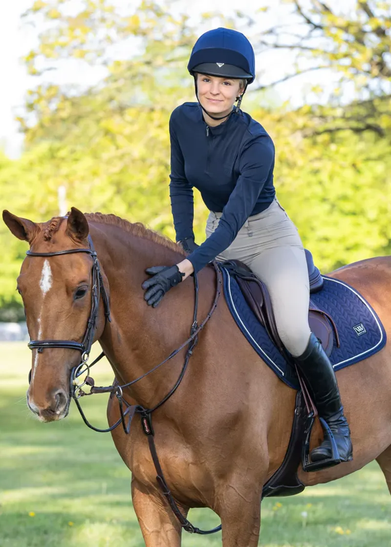 Woof Wear Herringbone CC Pad - Navy