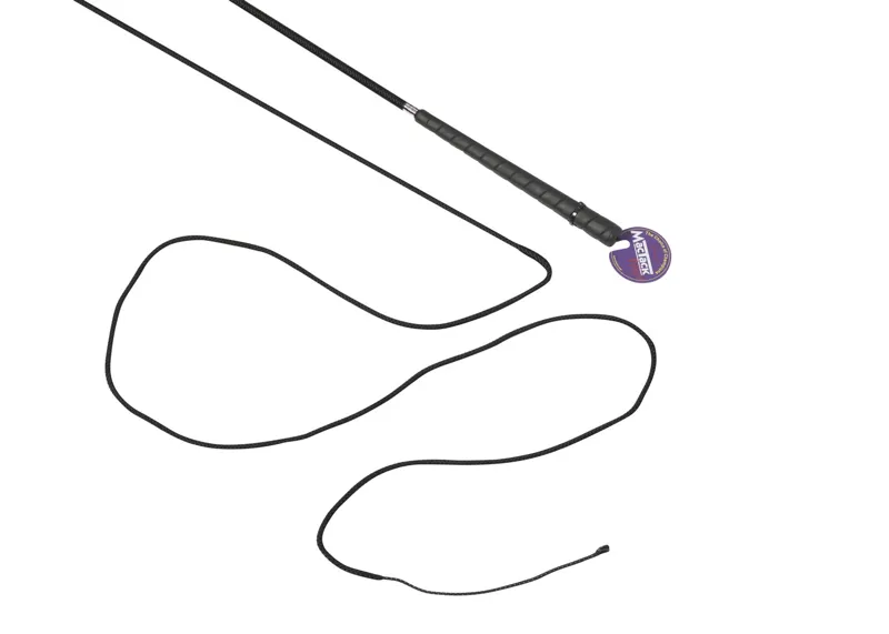 MacTack Black Lunge Whip