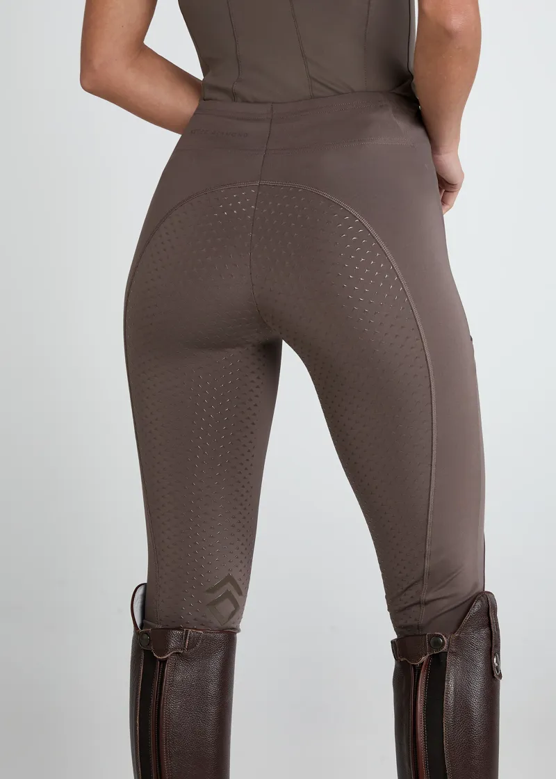 Aztec Diamond Core Leggings Full Seat Fawn-2
