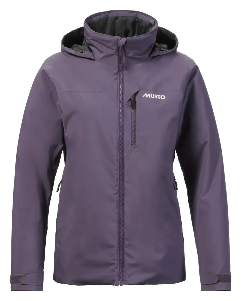 Musto Womens BR1 Primaloft Midlayer Jacket Mulberry