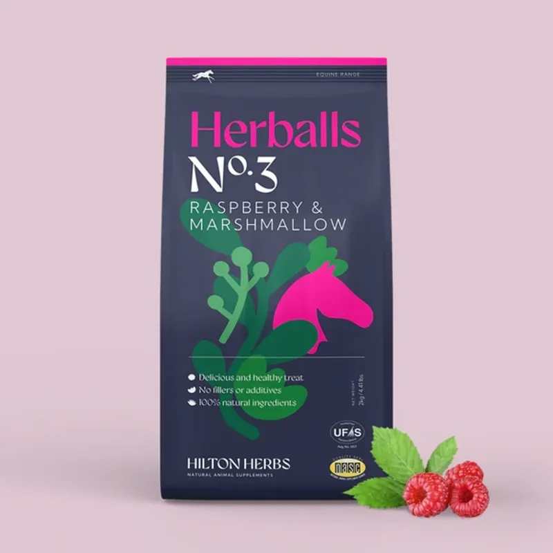 Hilton Herbs Herballs Marshmallow Raspberry in Pink-1