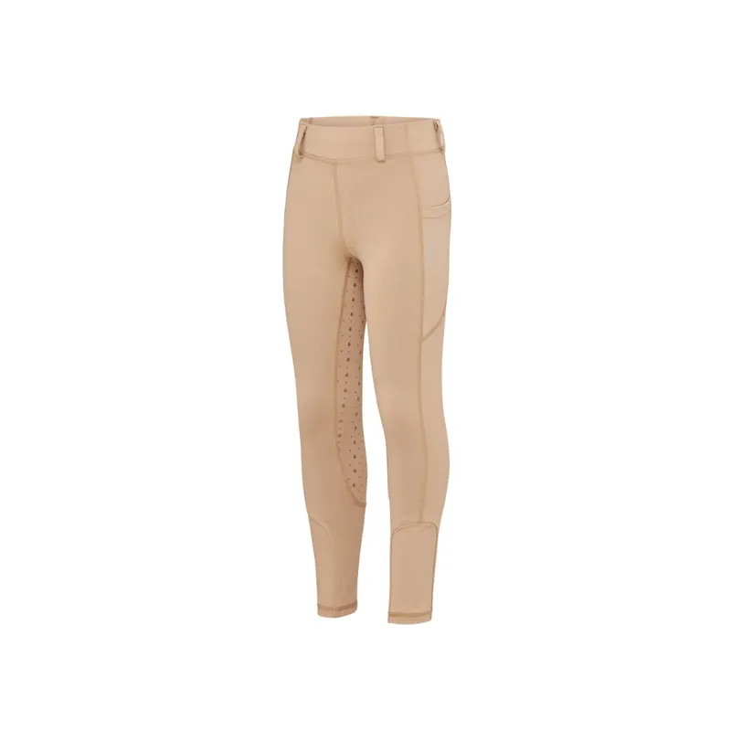 Cameo Junior Performance Riding Tights - Beige