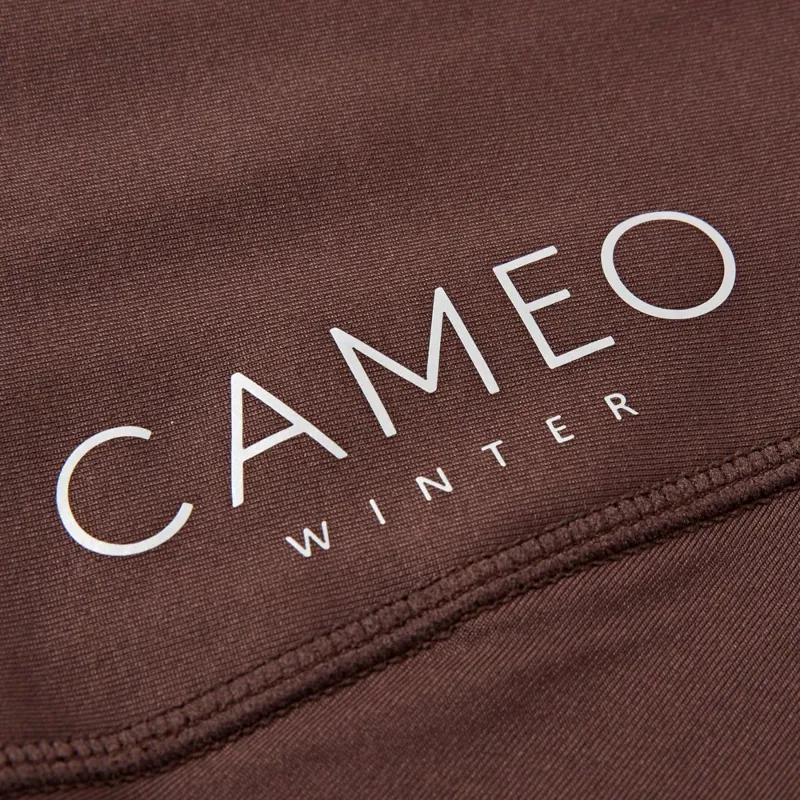 Cameo Winter Riding Tights - Brown-2