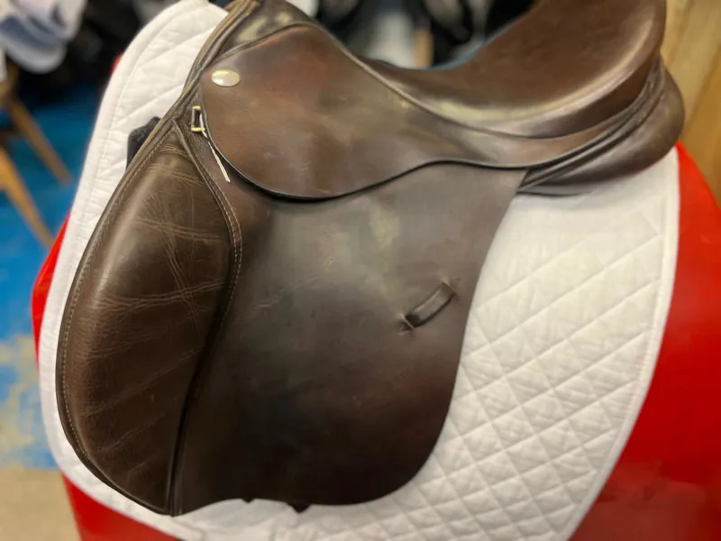 GP4077 Optimum Performance GP Saddle 17.5 inch Medium/Wide - Brown