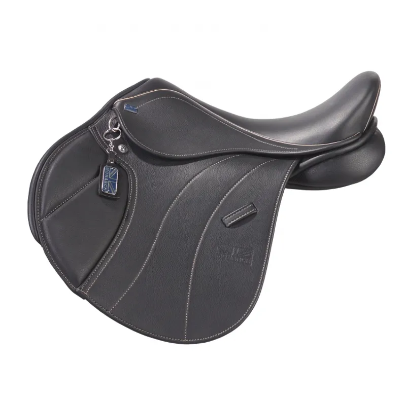 Monarch Pony Jump X 15 inch Saddle - Black