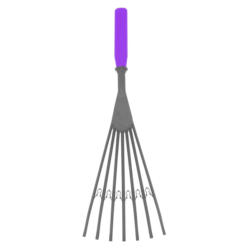 Faulks and Company Big Tidee Plastic Rake in Purple