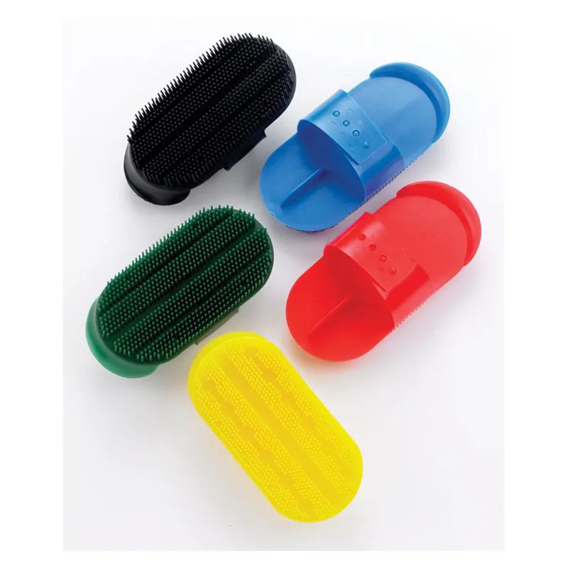 Lincoln Plastic Curry Comb - Blue