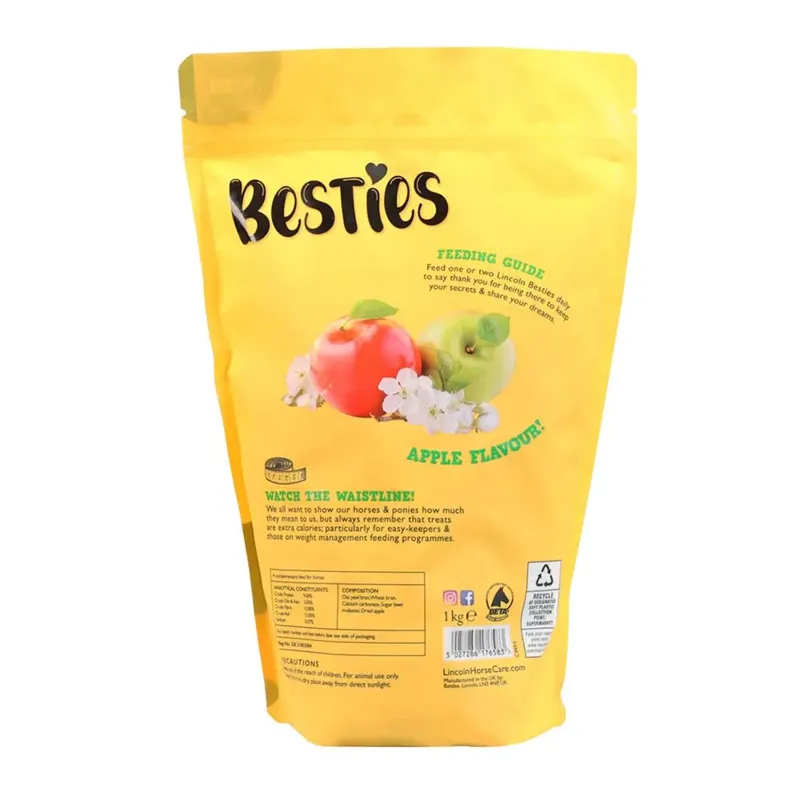 Lincoln Besties Apple flavoured Treats - 1kg-1