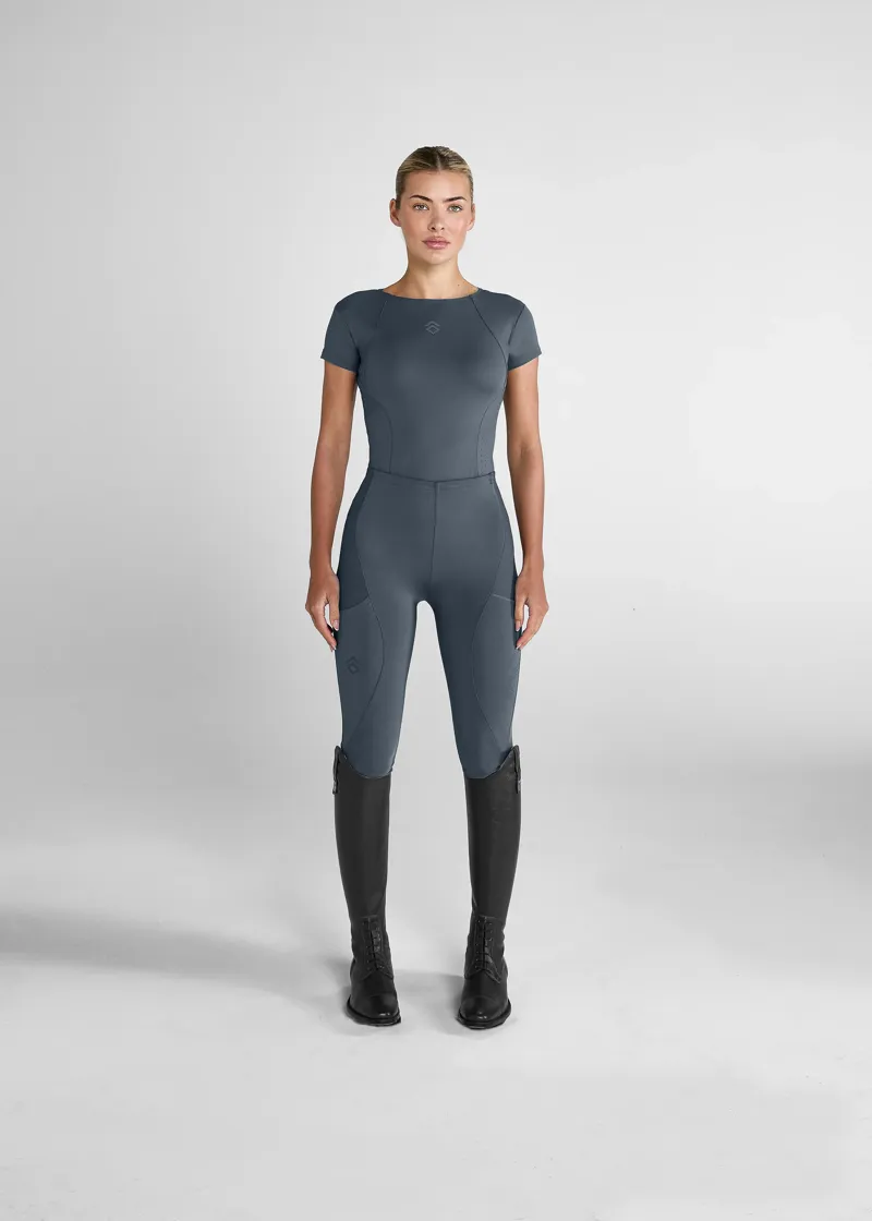 Aztec Diamond Core Tech Tee - Petrol-4