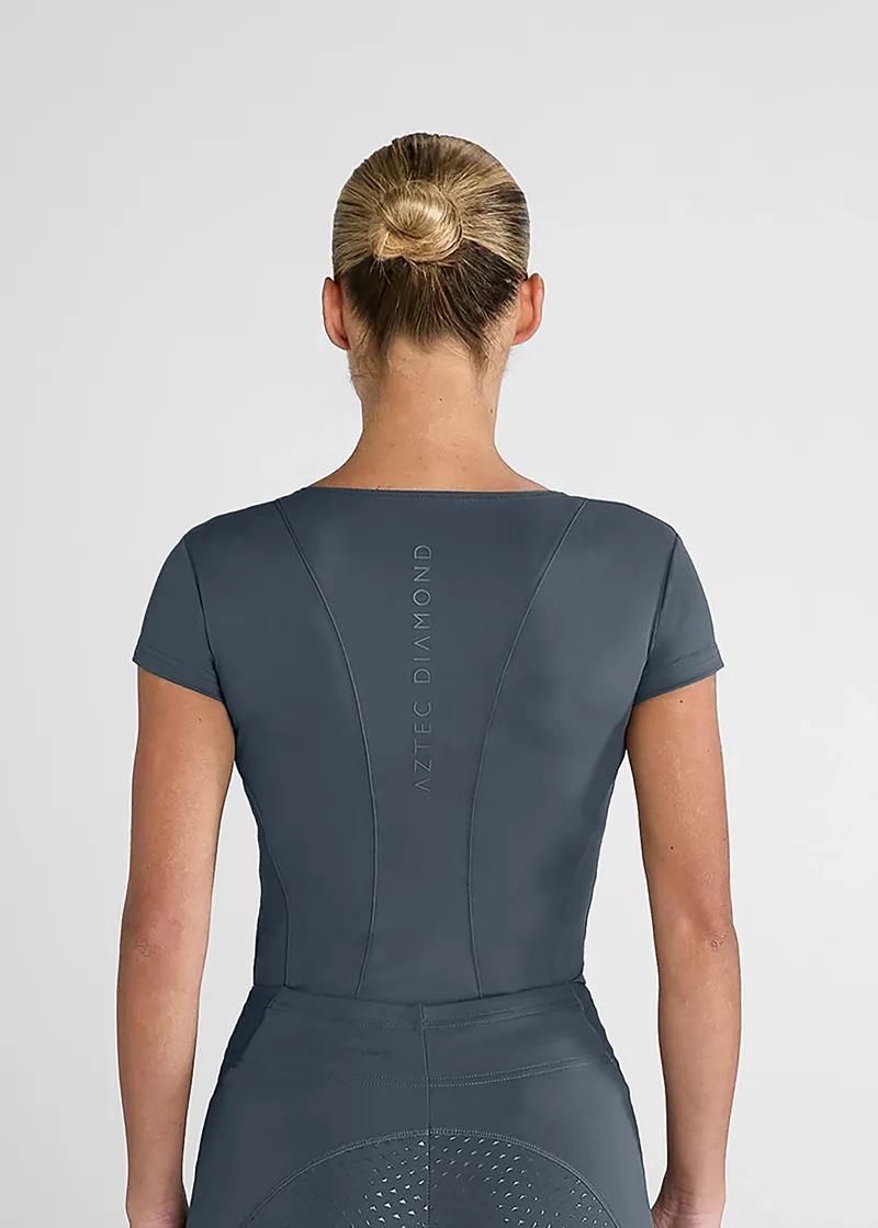 Aztec Diamond Core Tech Tee - Petrol-3