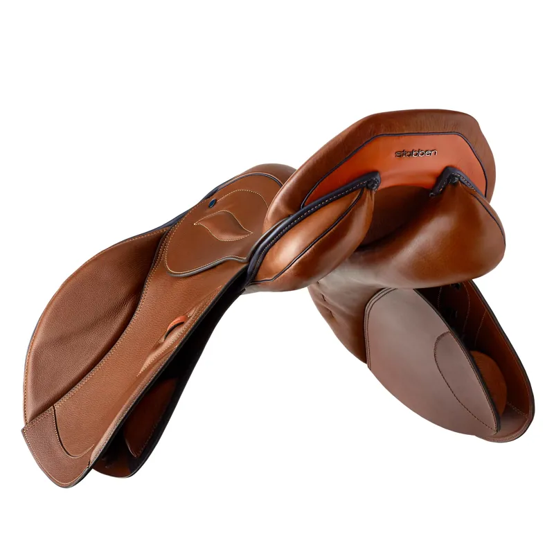 Stubben Phoenix Elite Jump Saddle Brown-1