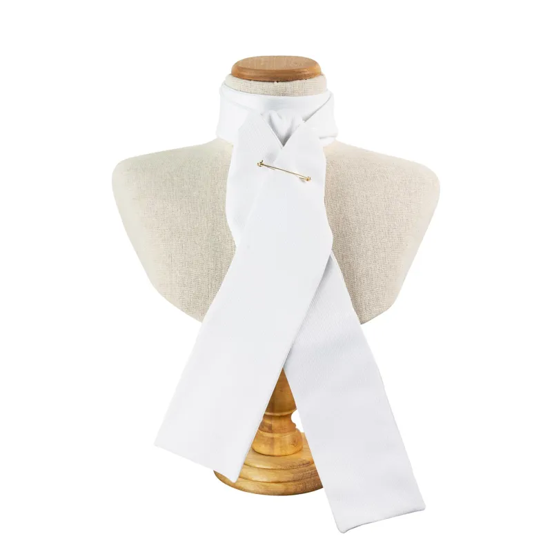 Racesafe Pique Untied Stock White