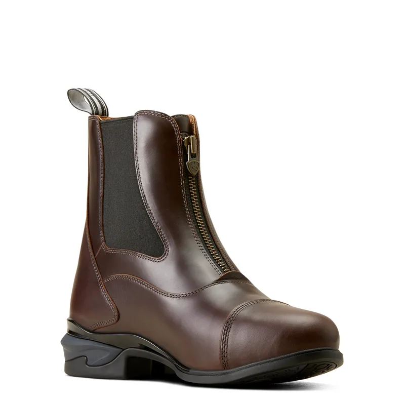 Ariat Mens Devon Zip Paddock Boot - Waxed Chocolate-1