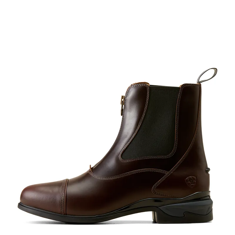 Ariat Mens Devon Zip Paddock Boot - Waxed Chocolate-3