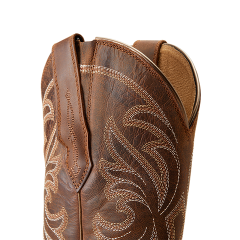 Ariat Womens Heritage J Toe Stretchfit Western Boot - Sassy Brown-5