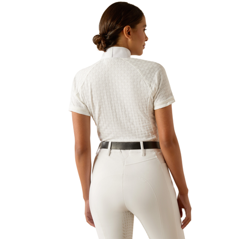 Ariat Womens Showstopper X Show Shirt - White-4